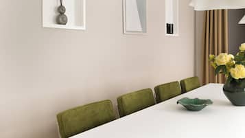 Appartamento Luxury, vista città | Cucina privata | Bollitore elettrico