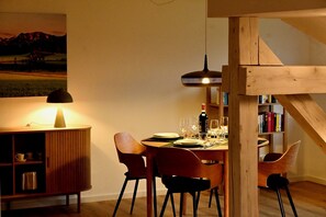 Apartment, 1 King Bed, Mountain View | In-room dining - Bergnest Birkenweg (Pfronten)