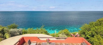 Villa La Brisa with a tropical garden, private pool and spectacular views