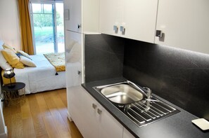 1 soverom, strykejern/-brett, wi-fi og sengetøy