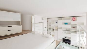 1 camera, ferro/asse da stiro