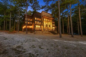 Exterior - NEW! POOL! 5BR Pond-Hot Tub-Games - Sleeps 19 (Broken Bow)