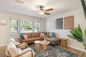 Smart TV, ping pong, books