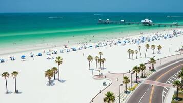 Accommodatie ligt op het strand