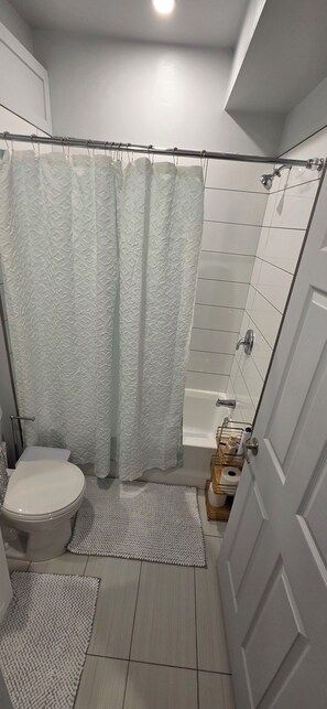 Towels, soap, toilet paper