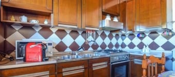 Villafiore. Large bright panoramic sea/mountain apartment 3rd floor.