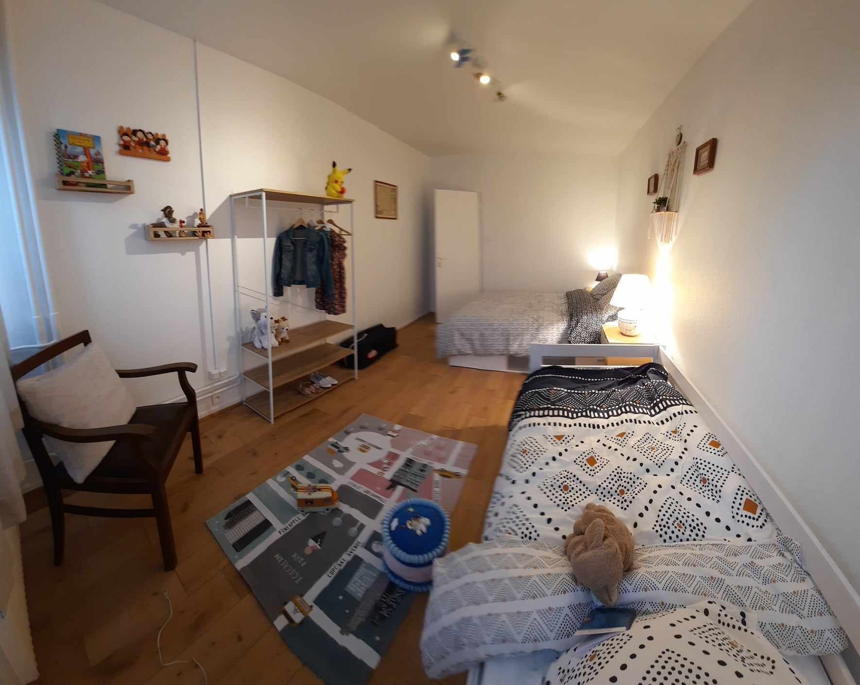 2 chambres, bureau, fer et planche à repasser, Wi-Fi gratuit