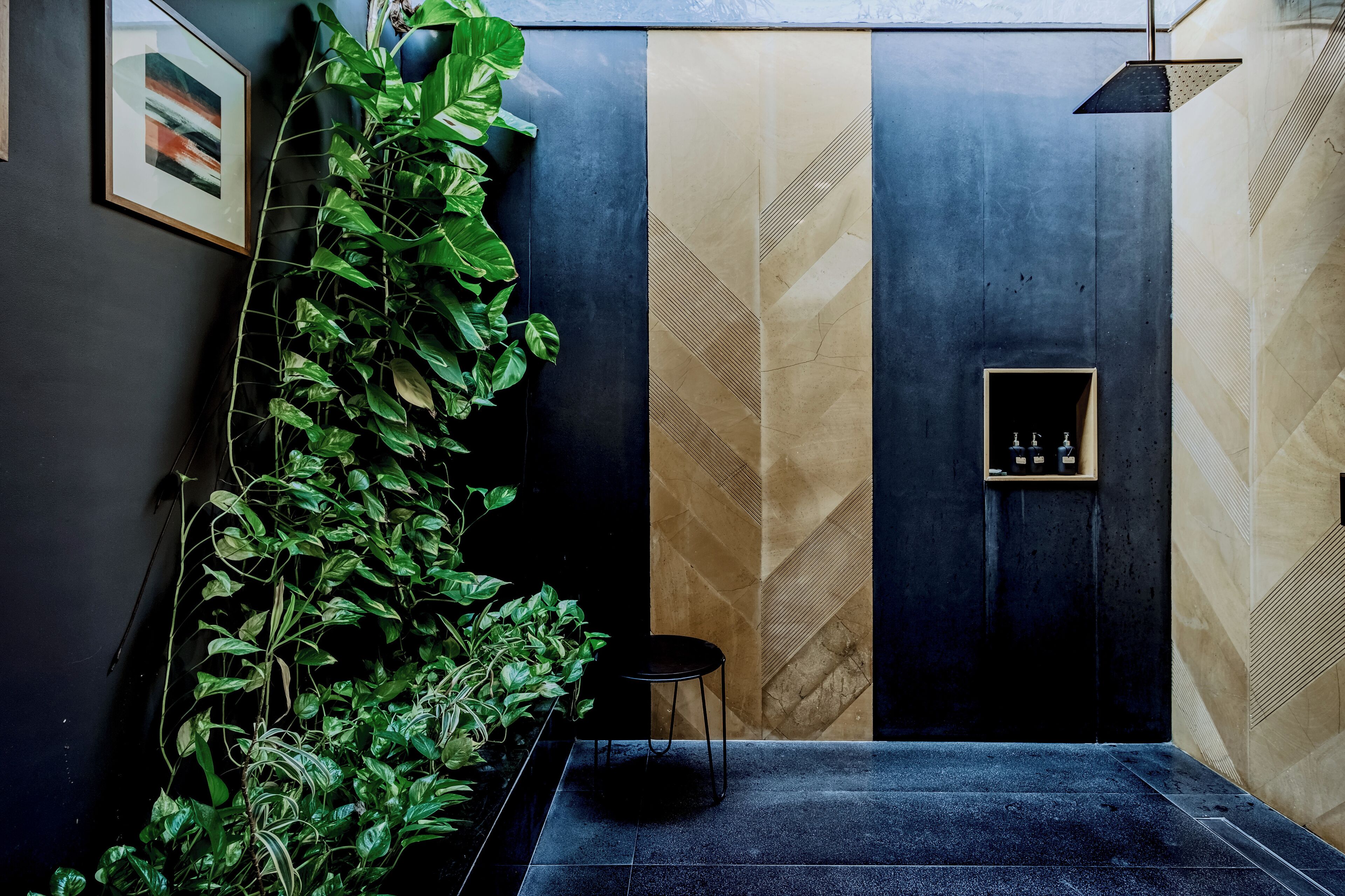 Eco-friendly toiletries, slippers