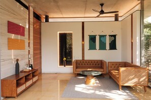 In-room safe, desk, blackout curtains, soundproofing - Raga Svara (Rajkot)