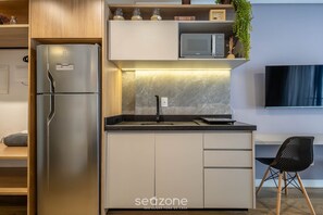 Basic Apartment | Private kitchen - New Studios - Pool With sea View - Penha Spot PSO (Penha)
