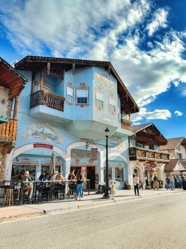 In the heart of downtown - Front Street - Leavenworth's main shopping/dining street