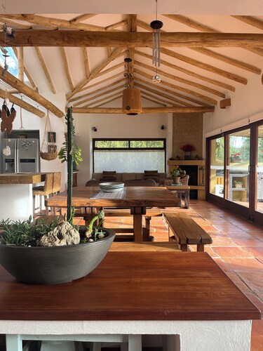 Cozy country house with spectacular view of the mountains of Villa de Leyva.