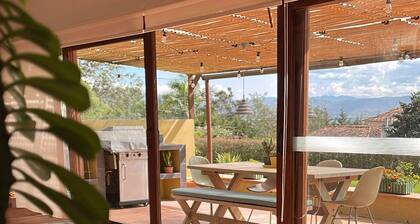 Cozy country house with spectacular view of the mountains of Villa de Leyva.