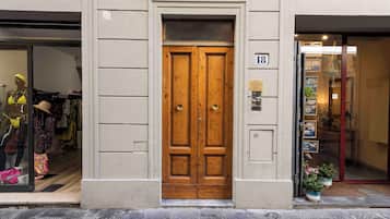 Majoituspaikan julkisivu