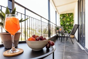 Deluxe Apartment, City View | Balcony