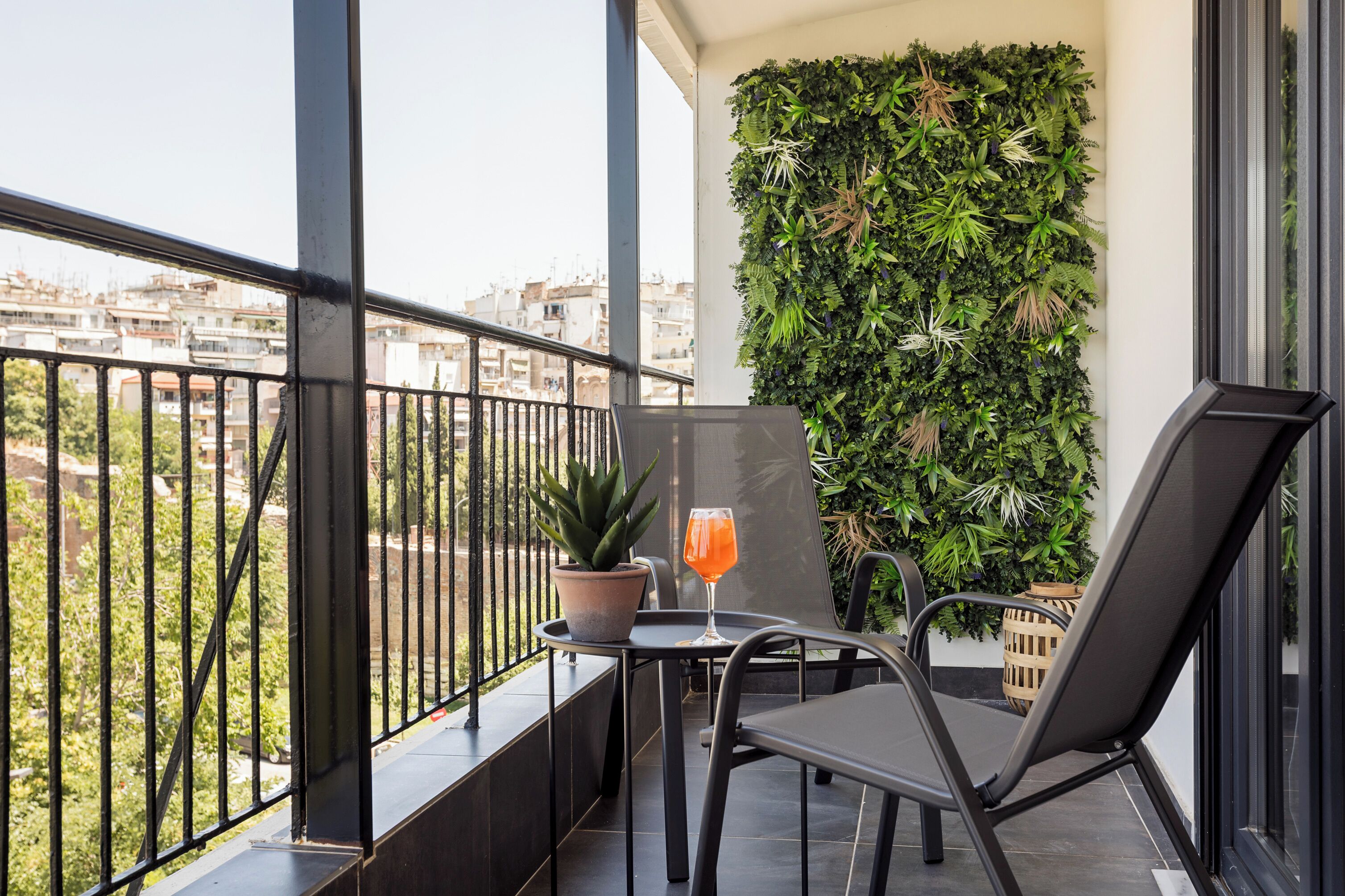 Deluxe Apartment, City View | Balcony view