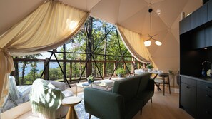 Luxury dome, lake view