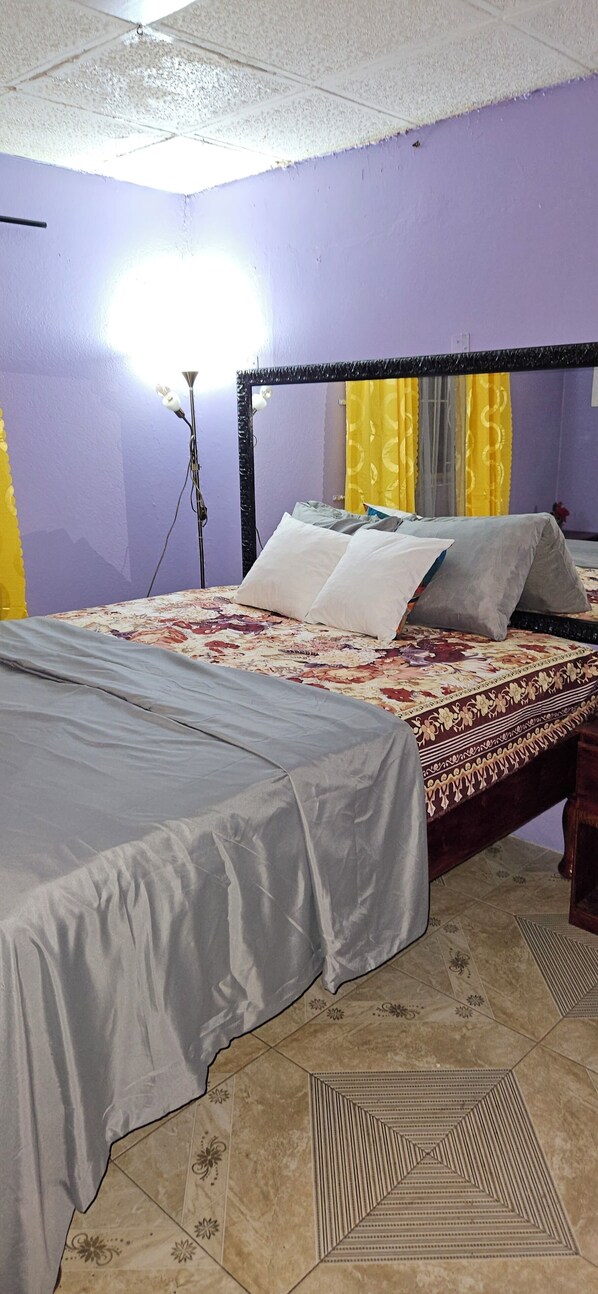 1 bedroom, iron/ironing board, free WiFi, bed sheets