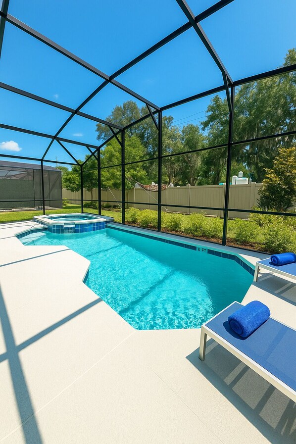 Piscina a l'aire lliure 