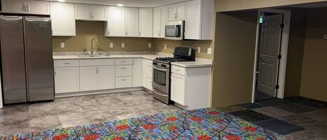 Microwave, oven, stovetop