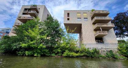 Loft on the riverbank