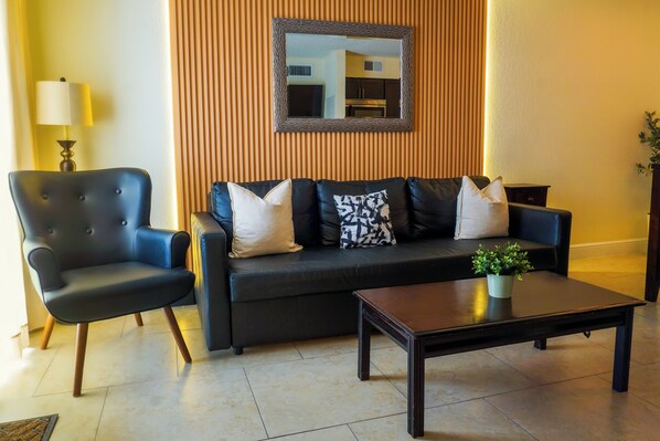 Smart-tv en tafelvoetbal