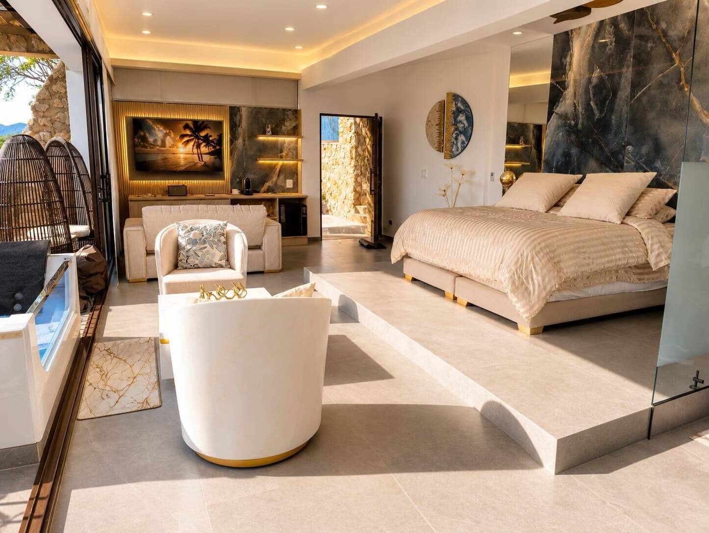 Luxury Chalet | Laptop workspace, WiFi (free)