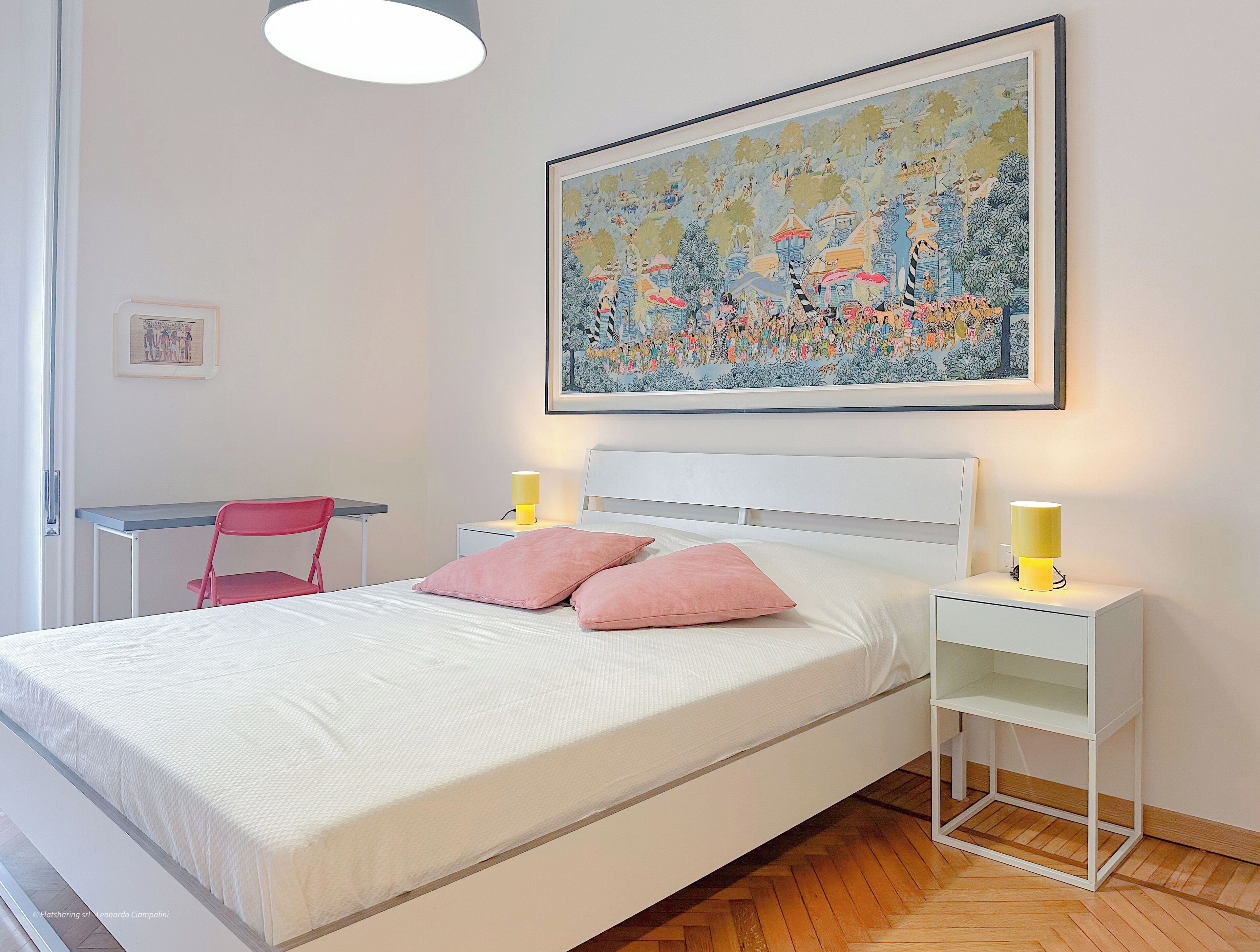 2 slaapkamers, een strijkplank/strijkijzer, gratis wifi