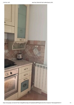 Oven, stovetop, electric kettle, cookware/dishes/utensils