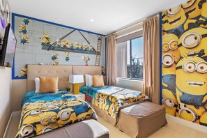 4 bedrooms, travel cot, WiFi, bed sheets