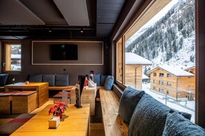 Interior - Wifi, resort center, tv, ski locker, 76m², Zinal (Zinal)