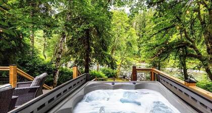 NWPADS-Verlot River Cabin - Hot Tub-Firepit-Beach