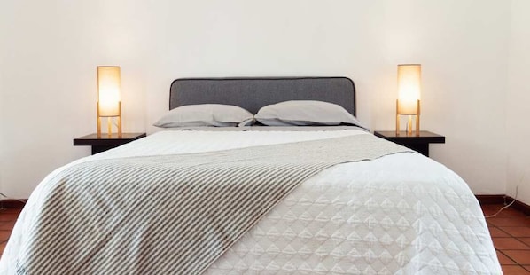 4 bedrooms, iron/ironing board, travel cot, WiFi