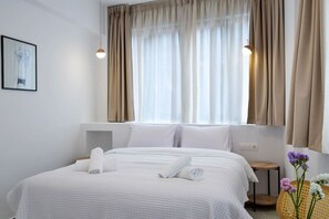 1 chambre, bureau, Wi-Fi, draps fournis