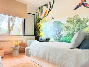 4 bedrooms, iron/ironing board, WiFi, bed sheets - PLEN SOULEU High Standing Villa, pool,  Jacuzzi, Sauna and AirCo By Sunset (Cabris)