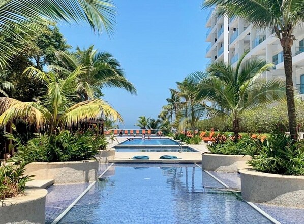 Outdoor pool