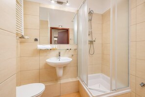 Shower, hair dryer