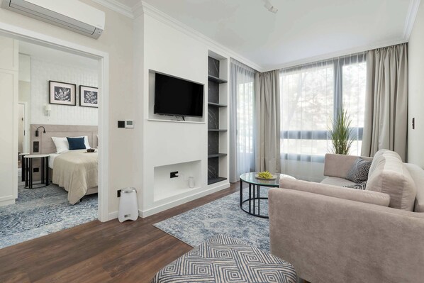 1 Schlafzimmer, Bügeleisen/Bügelbrett, Reisekinderbett, WLAN