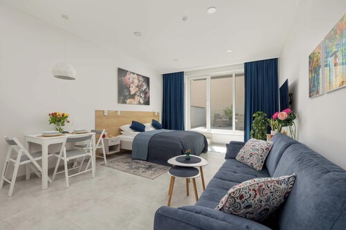Cozy Studio for Four People | Parking | Close to the Beach
