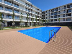 Pool - Ku Morzu 1D | Elegant Apartment | Parking (Sianożęty)