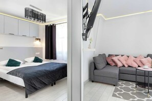 2 chambres, fer et planche à repasser, lit parapluie, Wi-Fi