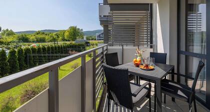 Starzyńskiego 7 | Bielsko-Biała | Modern Apartment | Mountain View | Parking | Balcony