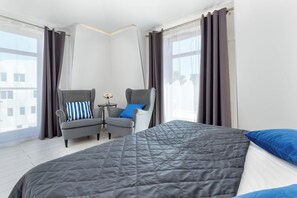 2 bedrooms, iron/ironing board, WiFi, bed sheets - Polna 60 | Sopot | Spacious Apartment | 2 Balconies | Parking (Sopot)