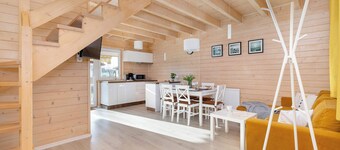 Wooden Family Apartment | Parking and Playground