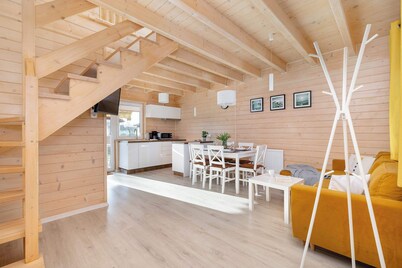 Wooden Family Apartment | Parking and Playground