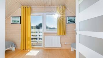 2 bedrooms, iron/ironing board, travel crib, WiFi