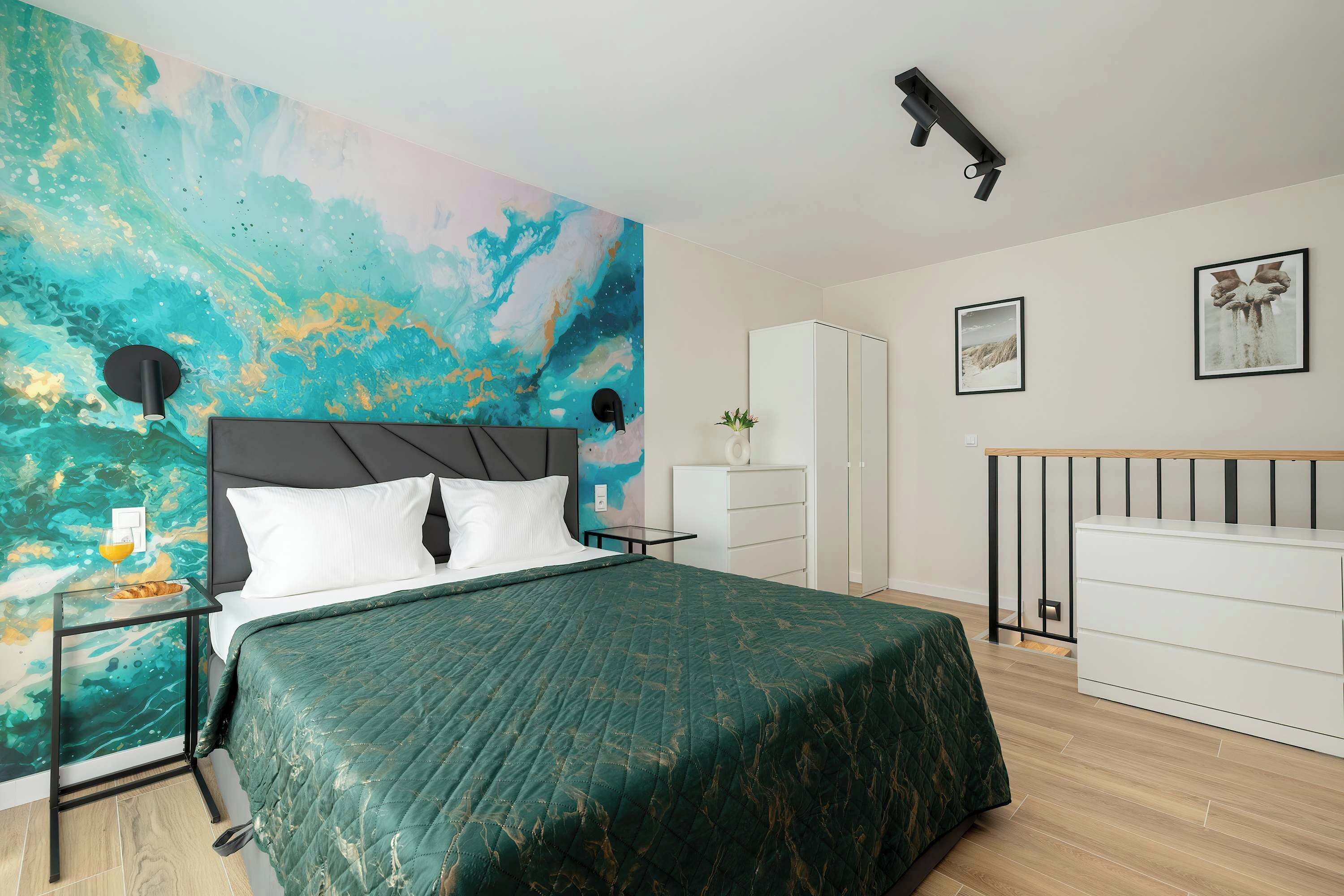 1 bedroom, iron/ironing board, travel crib, WiFi