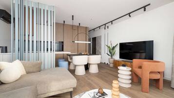 Televisión, oficina