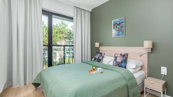 1 chambre, fer et planche Ă repasser, Wi-Fi, draps fournis