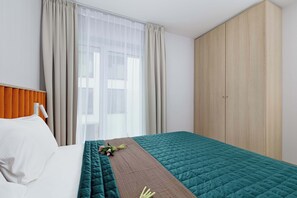 1 غرفة نوم ومكواة/لوح كي وواي فاي